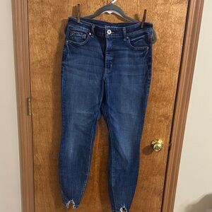 Maurice’s Indigo Cropped Jeans